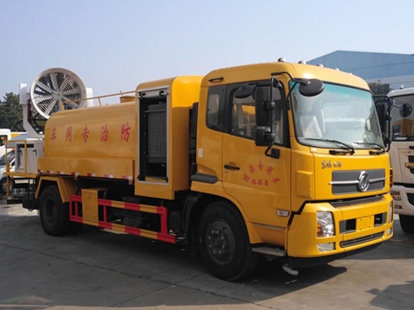 10方抑塵車(chē) 國(guó)五天錦噴藥防治病蟲(chóng)害專用霧炮車(chē)